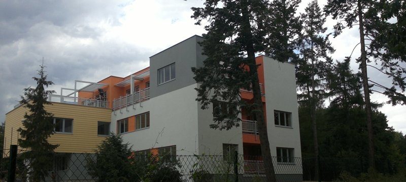 Apartmánový komplex Trnová u Prahy - domov s pečovatelskou službou